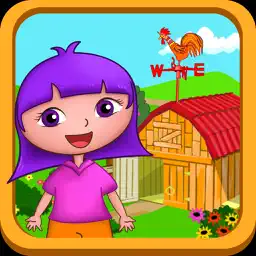多拉动物农场小帮手 - 英语学习动物叫声儿童游戏免费